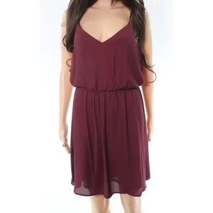Lush Maroon Dress